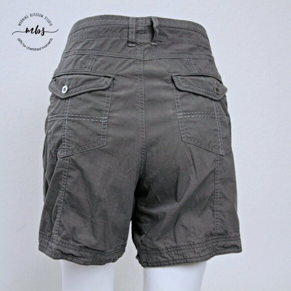 Kuhl Mid Rise Shorts Green Women 14 - Picture 8 of 11